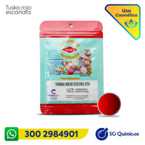 TUSKA ROJO ESCARLATA